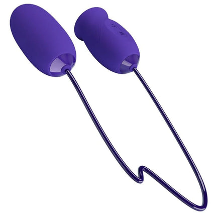 PRETTY LOVE - DAISY YOUTH VIOLET WIEDERAUFLADBARER VIBRATOR-STIMULATOR - Vibrierendes Ei