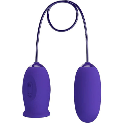 PRETTY LOVE - DAISY YOUTH VIOLET WIEDERAUFLADBARER VIBRATOR-STIMULATOR - Vibrierendes Ei