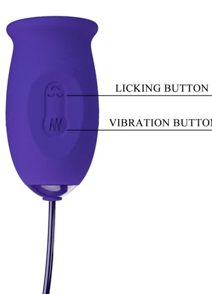 PRETTY LOVE - DAISY YOUTH VIOLET WIEDERAUFLADBARER VIBRATOR-STIMULATOR - Vibrierendes Ei
