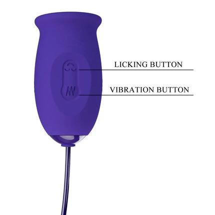 PRETTY LOVE - DAISY YOUTH VIOLET WIEDERAUFLADBARER VIBRATOR-STIMULATOR - Vibrierendes Ei