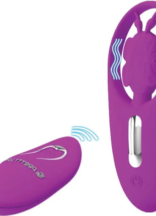 PRETTY LOVE - DANCING BUTTERFLY STIMULATOR FÜR HÖSCHEN MIT FERNBEDIENUNG FLIEDER - Minivibrator