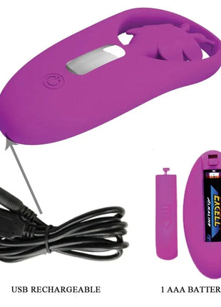 PRETTY LOVE - DANCING BUTTERFLY STIMULATOR FÜR HÖSCHEN MIT FERNBEDIENUNG FLIEDER - Minivibrator