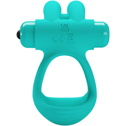 PRETTY LOVE - DANTE GREEN RABBIT VIBRATORRING - Penisring für Paare