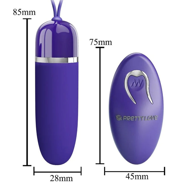 PRETTY LOVE - DARLENE YOUTH VIOLET MINI VIBRIERBULLET - Vibrierende Kugeln