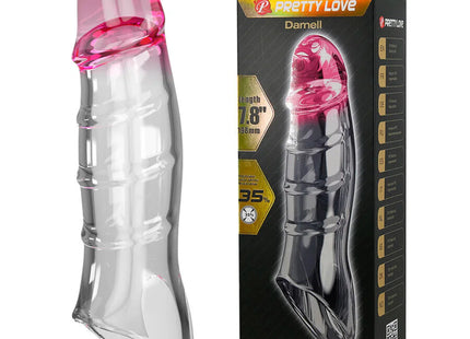 PRETTY LOVE - DARNELL PENIS-COVER MIT TRANSPARENTEM EFFEKT