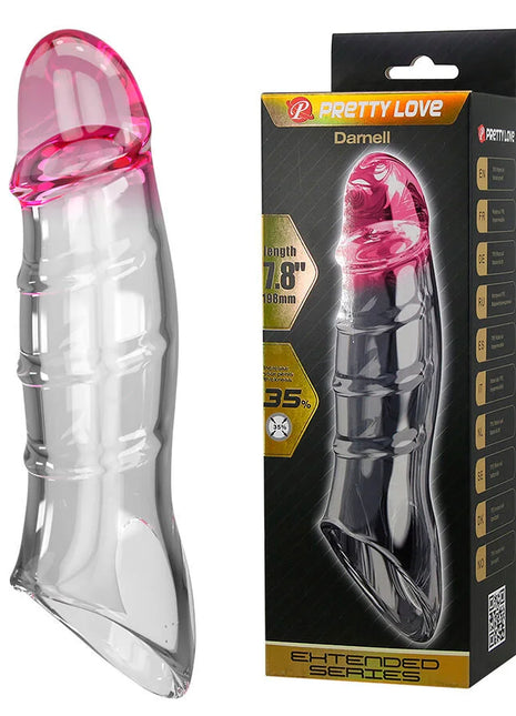 PRETTY LOVE - DARNELL PENIS-COVER MIT TRANSPARENTEM EFFEKT