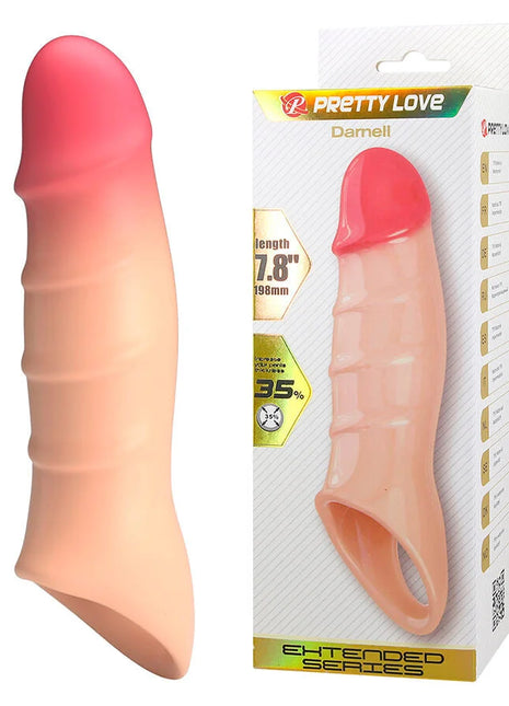 PRETTY LOVE - DARNELL REALISTIC EFFECT PENIS COVER