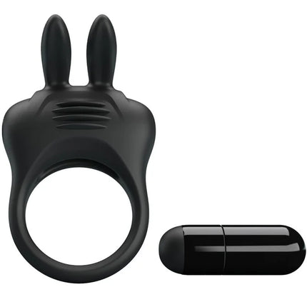 PRETTY LOVE - DAVION RABBIT VIBRATOR RING - Penisring für Paare