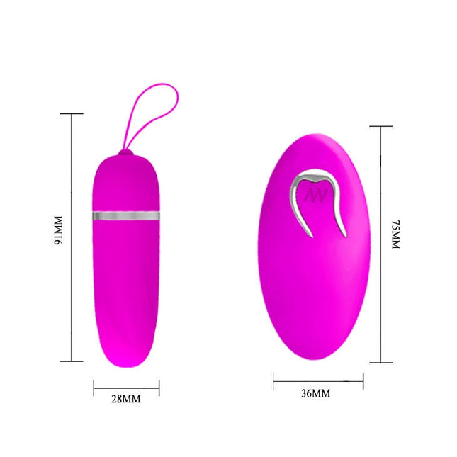PRETTY LOVE - DEBBY VIBRIERENDES EI MIT KONTROLLE - Pink - Vibrierendes Ei