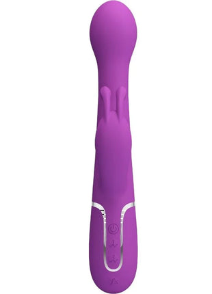 PRETTY LOVE - DEJON 3 IN 1 MULTIFUNKTIONS-RABBIT-VIBRATOR LILA
