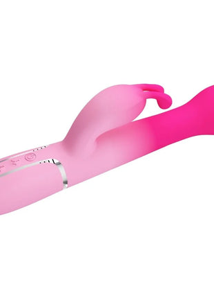 PRETTY LOVE - DEJON 3 IN 1 MULTIFUNKTIONS-RABBIT-VIBRATOR - ROSA - HI-TECH Vibrator