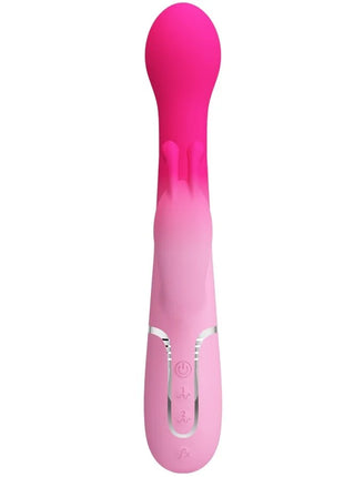 PRETTY LOVE - DEJON 3 IN 1 MULTIFUNKTIONS-RABBIT-VIBRATOR - ROSA - HI-TECH Vibrator