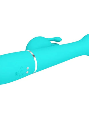PRETTY LOVE - DEJON RABBIT VIBRATOR 3 IN 1 MULTIFUNKTIONS-AQUAGRÜN - Rabbit-Vibratoren