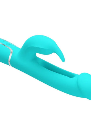 PRETTY LOVE - DEJON RABBIT VIBRATOR 3 IN 1 MULTIFUNKTIONS-AQUAGRÜN - Rabbit-Vibratoren