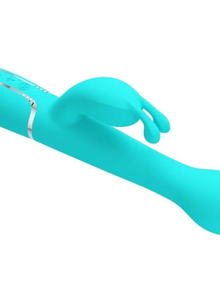 PRETTY LOVE - DEJON RABBIT VIBRATOR 3 IN 1 MULTIFUNKTIONS-AQUAGRÜN - Rabbit-Vibratoren