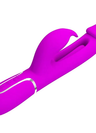PRETTY LOVE - DEJON RABBIT VIBRATOR 3 IN 1 MULTIFUNKTIONS FUCSIA - Rabbit-Vibratoren