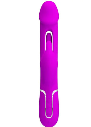 PRETTY LOVE - DEJON RABBIT VIBRATOR 3 IN 1 MULTIFUNKTIONS FUCSIA - Rabbit-Vibratoren