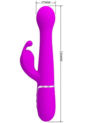 PRETTY LOVE - DEJON RABBIT VIBRATOR 3 IN 1 MULTIFUNKTIONSVIOLETT - Rabbit-Vibratoren