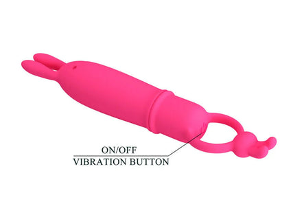 PRETTY LOVE - DELIA RABBIT VIBRATOR MIT WIDERSTANDSRING