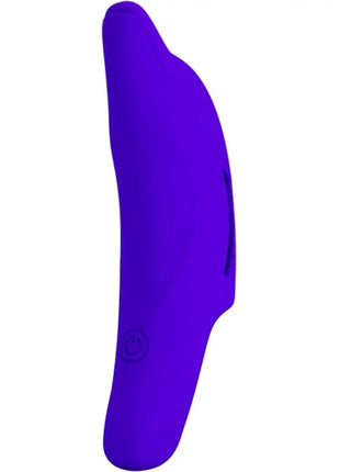 PRETTY LOVE - DELPHINI LEISTUNGSSTARKER DUNKELBLAUER FINGERSTIMULATOR - Fingervibrator