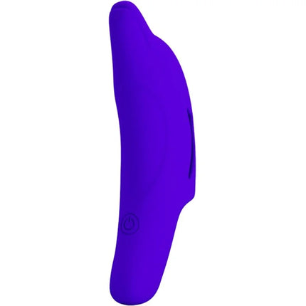 PRETTY LOVE - DELPHINI LEISTUNGSSTARKER DUNKELBLAUER FINGERSTIMULATOR - Fingervibrator