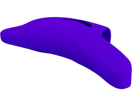 PRETTY LOVE - DELPHINI LEISTUNGSSTARKER DUNKELBLAUER FINGERSTIMULATOR - Fingervibrator