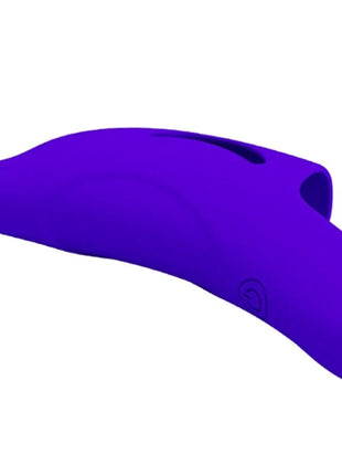 PRETTY LOVE - DELPHINI LEISTUNGSSTARKER DUNKELBLAUER FINGERSTIMULATOR - Fingervibrator