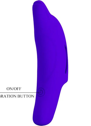 PRETTY LOVE - DELPHINI LEISTUNGSSTARKER DUNKELBLAUER FINGERSTIMULATOR - Fingervibrator