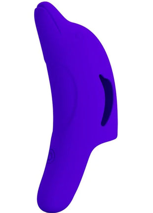 PRETTY LOVE - DELPHINI LEISTUNGSSTARKER DUNKELBLAUER FINGERSTIMULATOR - Fingervibrator