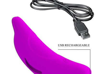 PRETTY LOVE - DELPHINI LEISTUNGSSTARKER LILA FINGERSTIMULATOR - Fingervibrator