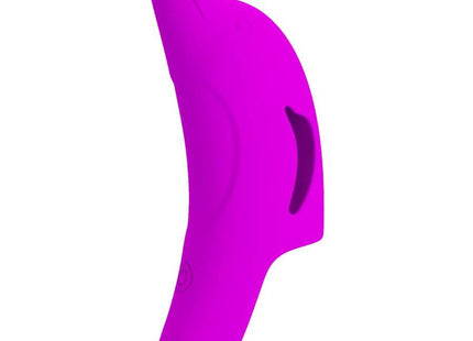 PRETTY LOVE - DELPHINI LEISTUNGSSTARKER LILA FINGERSTIMULATOR - Fingervibrator