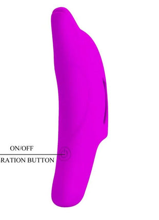 PRETTY LOVE - DELPHINI LEISTUNGSSTARKER LILA FINGERSTIMULATOR - Fingervibrator