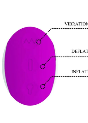 PRETTY LOVE - DEMPSEY W AUFBLASBARER VIBRATOR - HI-TECH Vibrator