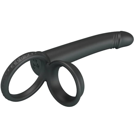 PRETTY LOVE - DILLION DOPPELTE PENETRATION DOPPELTER COCKRING SCHWARZ