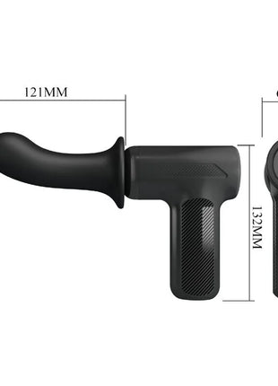PRETTY LOVE - DJ DOCTOR MASSAGER 5 EINSTELLUNGEN - SCHWARZ - Massagegeräte