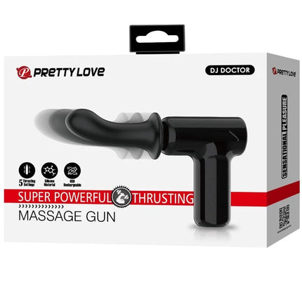 PRETTY LOVE - DJ DOCTOR MASSAGER 5 EINSTELLUNGEN - SCHWARZ - Massagegeräte