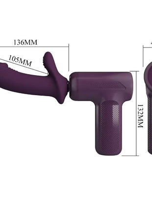 PRETTY LOVE - DJ SCHOLAR MASSAGER 5 EINSTELLUNGEN - LILA - Massagegeräte