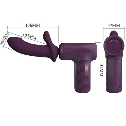 PRETTY LOVE - DJ SCHOLAR MASSAGER 5 EINSTELLUNGEN - LILA - Massagegeräte