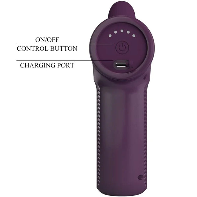 PRETTY LOVE - DJ SCHOLAR MASSAGER 5 EINSTELLUNGEN - LILA - Massagegeräte