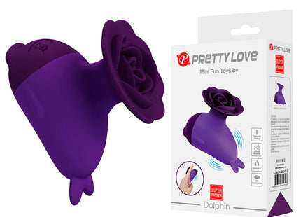 PRETTY LOVE - DOLPHIN MINI VIBRATOR MIT CLIP