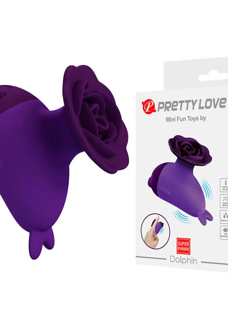PRETTY LOVE - DOLPHIN MINI VIBRATOR MIT CLIP