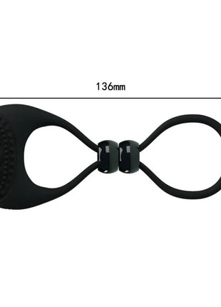PRETTY LOVE - DOPPELRING FÜR PENIS UND HODEN - Doppelring mit Vibration