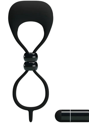 PRETTY LOVE - DOPPELRING FÜR PENIS UND HODEN - Doppelring mit Vibration