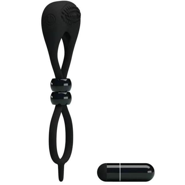 PRETTY LOVE - DOPPELRING FÜR PENIS UND HODEN - Doppelring mit Vibration