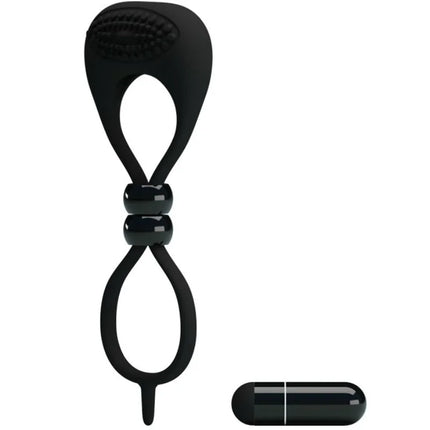 PRETTY LOVE - DOPPELRING FÜR PENIS UND HODEN - Doppelring mit Vibration