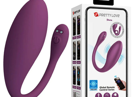 PRETTY LOVE - DORA UNSICHTBARER VIBRATOR MIT KOSTENLOSER APP