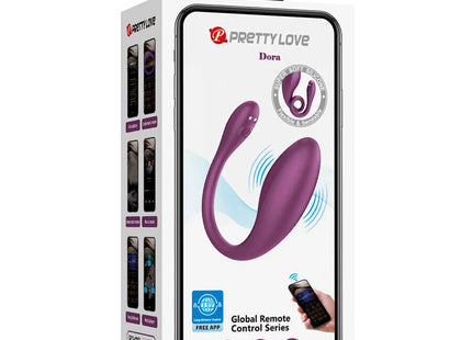 PRETTY LOVE - DORA UNSICHTBARER VIBRATOR MIT KOSTENLOSER APP