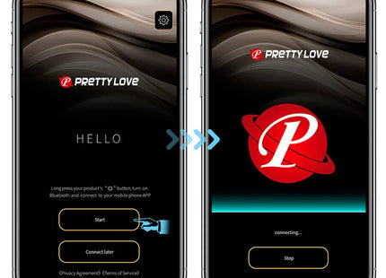 PRETTY LOVE - DORA UNSICHTBARER VIBRATOR MIT KOSTENLOSER APP