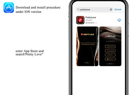 PRETTY LOVE - DORA UNSICHTBARER VIBRATOR MIT KOSTENLOSER APP