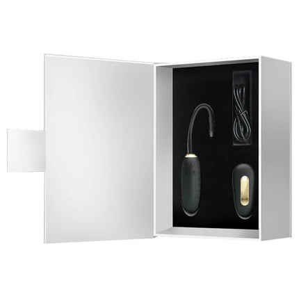 PRETTY LOVE - DOREEN LUXURY WIEDERAUFLADBARES VIBRIERENDES EI SCHWARZ MIT FERNBEDIENUNG - Vibrierendes Ei